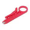 Fangbei Mini Herramienta de Ferretería Portátil Cuchillo Pelacables Hoja Curva Cuchillo Pelacables de Red Aislado Cuchillo Amarillo Pequeño Simple