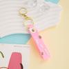Inglés Te extraño Chica Fresa Serie Llavero Pulsera Bolsa Muñeca Accesorios Pequeños Diseño Llave de Coche Lindo