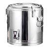Cubo de aislamiento de acero inoxidable 304, venta al por mayor, cubo de arroz de aislamiento comercial de gran capacidad, cubo de leche de soja, cubo de hielo doble, cubo de almacenamiento de agua