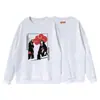 Sudadera con cuello redondo de Naruto Anime, Ropa periférica, Casual, Marca de moda, Forro polar, Cálida, Capa base, Manga larga