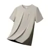 Modelo doméstico 2026 Estilo Birds camiseta casual elástica de moda secado rápido con bolsillo con cremallera deportiva versátil