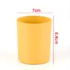 Atacado 7080 Suporte de Vela Colorido Copo de Vela Copo de Vidro para Aromaterapia Suporte de Vela para Aromaterapia Interna DIY Copo Pode Ser Serigrafado com Logo