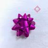 Fábrica 5 polegadas 4 polegadas Flor Estrela Metálica Autoadesiva Flor Estrela Metálica Decoração de Presente Decoração de Natal Guirlanda