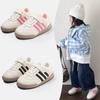 Sapatos de Treino Moral Infantil 2025 Primavera & Outono Novo Sapatos Casuais para Bebê Meninas Tênis de Sola Macia Respiráveis Sapatos Esportivos para Meninos