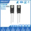 F3/3MM furo lateral único cor cor de cabelo LED indicador de luz em linha contas LED esquerdo positivo direito negativo LED monocromático