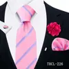 Corbata para Hombre, Pañuelo Cuadrado, Gemelos, Broche Set de 4 Piezas para Banquete de Negocios Decoración de Traje Camisa Corbata de Moda Fábrica Shengzhou