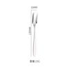 Cuchillo y Tenedor para Pastel de Acero Inoxidable Cuchillo Multifuncional para Queso Pala para Pizza y Pastel Cuchara para Postre Cuchillo para Pasteles de Luna Tenedor para Frutas Logo Impreso