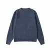 Yidao Vintage 2026 Coleção Outono Nova: Suéter Tricot Gola Redonda Cor Sólida Retrô, Suéter Casual de Base Masculino com Caimento Solto