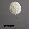 Pirulitos de hortênsia artificiais para casamento, flores de hortênsia de alta qualidade para salões de casamento, arranjos de flores artificiais para exterior para decoração de chão e parede