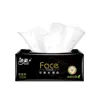 Papel de seda C&S FACE, 3 capas, 100 hojas, 4 paquetes por fardo, servilleta y pañuelo facial, paquete económico BR240-04, al por mayor
