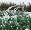 Adereços de Casamento Tubo de PVC Cenário Tubo Estrutural Moldura em Formato de Corredor de Casamento Tubo de PC Curvável Reto Suportador de Carga