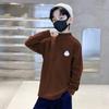 Camiseta de Terciopelo Alemán de Manga Larga para Niños, Cuello Alto de Invierno de Terciopelo para Niños, Prenda Interior Casual Versátil, Manga Larga de Moda para Niños Tallas Mediana y Grande