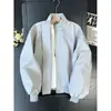 Jaqueta Bomber Piloto Cleanfit Americana Masculina Primavera/Outono Marca Tendência Tamanho Grande Scoundrel Cool Gola Alta Jaqueta Baseball Outerwear Tendência