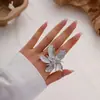 Anillo Ajustable Estilo Antiguo de Alas de Fénix, Chapado en Oro, Diseño Exquisito de Alta Gama, Decoración Vintage para Bodas, Joyería para Mujer