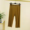 Pantalones Cortos de Modal para Dormir para Mujer, Pantalones Finos de Cintura Alta Rectos Sueltos, Tallas Grandes Versátiles Deportivos Casuales, Estilo Casual Japonés y Coreano