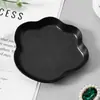 Bandeja de almacenamiento creativa con forma de cabeza de gato y pata de gato, Bandeja pequeña para artículos de escritorio, joyas, Auriculares