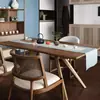 Cadeira de Jantar Nórdica Retrô Madeira Maciça Hotel Restaurante Estilo Wabi-Sabi Estofada Macia Cadeira de Rattan para Lazer Cadeira de Rattan Simples de Designer