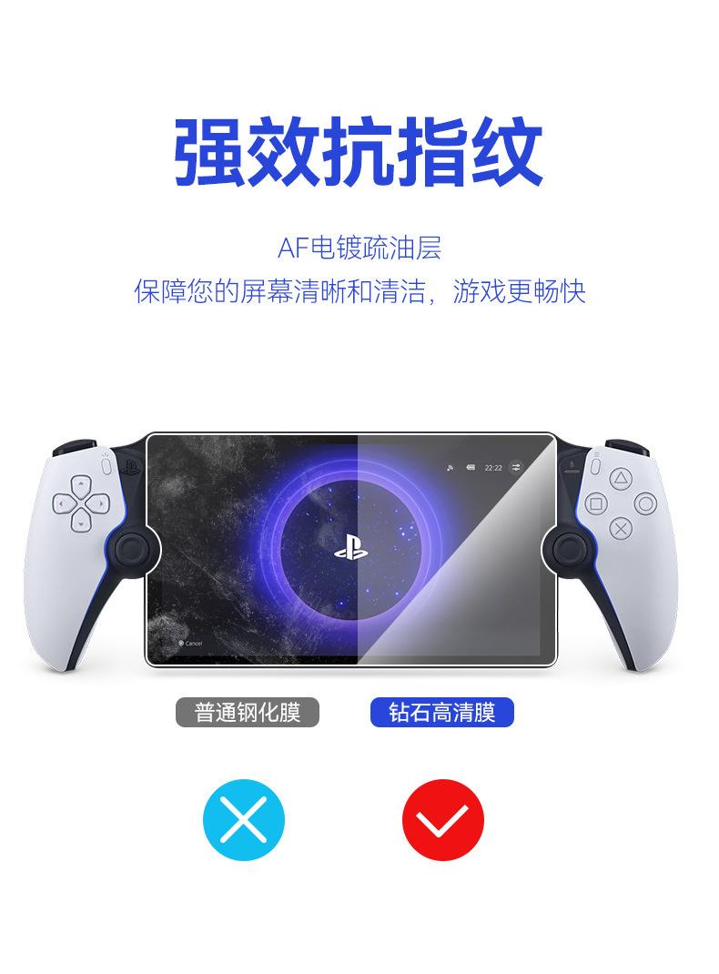 适用于索尼Sony PS5串流掌机PlayStation8寸游戏机屏幕保护钢化膜
