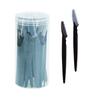 Venta al por mayor de etiquetado transfronterizo 30/botella cuchilla para cejas DIY herramientas de belleza para maquillaje herramienta cuchilla para recortar cejas suministros