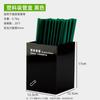 Xi cha cinco peças de mesa caixa de armazenamento de leite chá loja acrílico tubo de sucção caixa de tecido caixa de copo conjunto caixa de sorvete colher de sorvete Caixa