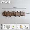 Perchero para Ropa con Forma de Tecla de Piano Gancho de Pared de Madera Maciza Nuevo 2025 Perchero Estante de Almacenamiento para Entrada de Dormitorio del Hogar