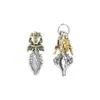 Plata de Ley S925 Colgante Diosa Tibetana de la Riqueza Zaki Lamu Vida Pasada y Presente Collar con Relieve Tridimensional por Dos Caras Accesorio de Plata