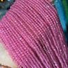 Contas de 4MM roxo rosa olho de gato corte ângulo redondo contas pequenas Mimi contas finas olho de gato contas facetadas