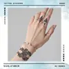 Xmxp Popular Tatuajes Temporales de Jugo de Henna Herbal para Hombres y Mujeres Impermeables y de Larga Duración Mismo Estilo que las Celebridades de Internet Brazo Mano Pintados a Mano No Reflectantes
