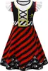 Vestido de Disfraz de Fiesta de Cumpleaños de Princesa Nuevo Transfronterizo Europeo y Americano Estampado 3D Disfraz de Cosplay de Navidad Halloween