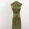 Tela Jacquard de Color Naranja con Seda de Nube de Aroma Intenso a Montaña, Tela Jacquard de Estilo Tradicional para Vestidos Qipao y Chaquetas Pequeñas