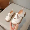 Novos Sapatos Individuais de Solado Macio para Crianças Primavera e Outono Sapatos de Princesa para Bebês Sapatos Casuais de Couro com Solado Macio para Meninas Sapatos de Couro para Meninos