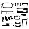 Adecuado para 24-25 Honda Wrv Serie DG5 Control Central Interior Marco del Compartimento para Vasos de Agua Salida de Aire Marco del Panel de Instrumentos