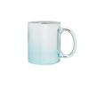 Taza de Cerámica Dorada Electrochapada Taza Recubierta Taza Dorada y Plateada para Sublimación Taza de Transferencia Térmica Venta al por Mayor Taza Lisa de Colores