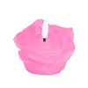 Luz de Noche Creativa de Flor Rosa, Luz de Velas Electrónicas LED Simuladas, Luz de Atmósfera para Decoración del Hogar con Diseño Creativo