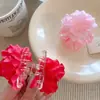 Presilha de Cabelo Flor de Rosa Estilo Floresta para Meninas, Piranha Lateral de Princesa, Pequeno Acessório de Meio Preso para Cabelo Fino, Presilha de Tubarão