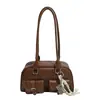 Bolsa de Bolos para Mujer 2026 Nueva Moda Boston Bolso de Hombro para Axila Versátil para Viajes Diarios Bolso de Mano de Gran Capacidad