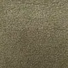 Tejido de lana de punto de piel de cordero verde claro personalizado por el fabricante para abrigos de otoño e invierno, ropa de bricolaje y materiales para muñecas