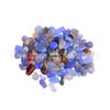 Fábrica direta cristal cascalho ametista cristal branco citrino cristal rosa cascalho atacado 100g por pacote