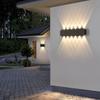 Lámpara de Pared Led Impermeable Transfronteriza Moderna Minimalista Sala de Estar Pared de Fondo de TV Pasillo de Escaleras Iluminación Interior Arriba y Abajo