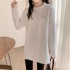 3104 # Camiseta de Manga Larga para Mujer Algodón Puro (Toma real) (100% Algodón)