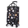 Carrito de compras de gran capacidad con ruedas giratorias silenciosas plegables, impermeable y resistente al desgaste, carrito de compras portátil para supermercado, personalizable