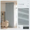 Cortinas de Dormitorio de Estilo Pastoral de Nuevo Estilo 2026, Oscurecimiento Total, Gama Alta, Tela para Persianas sin Taladro, Cortinas de Protección Solar y Aislamiento Térmico para Balcón