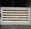 Difusor de rejilla de ABS Panel de ventilación de escape de plástico Conducto Aire acondicionado Techo Placa de ventilación cuadrada