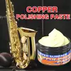 Pasta Pulidora Profesional para Instrumentos de Viento de Latón KineShineX, Color Bronce Antiguo y Dorado, No Tóxica y Ecológica, Adecuada para Trompetas