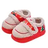 Pantuflas familiares con estampado floral estilo noreste, incluyendo zapatos de algodón para hombre y mujer, y pantuflas gruesas, afelpadas y cálidas para niños, disponibles para venta al por mayor