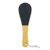 Lima de arena de bambú y madera para eliminar piel muerta, dispositivo para lijar pies, tabla para frotar pies, piedra pómez, raspador de pies, callosidades de la raíz del pie, herramienta para pies, nuevo estilo