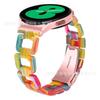 Adecuado para Samsung Watch6/7 Correa de Reloj de Resina Galaxy de Liberación Rápida Cabeza Correa de Reloj Acrílica Transparente