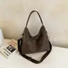 Bolsa de mão retrô com estampa de leopardo europeia e americana para mulheres, novo estilo 2026, bolsa tote de grande capacidade, bolsa de ombro versátil
