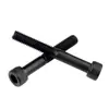 Tornillos de Cabeza Hexagonal Ennegrecidos Grado 8.8, Pernos Cilíndricos de Cabeza con Rosca Parcial, Tornillos de Cabeza Cilíndrica Gb70-76M3M4M5M6-M18