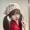 Turbante Lindo de Cachorro Estilo Japonés Pañuelo para la Cabeza con Protección Solar para Mujeres Salida de Verano Pañuelo Triangular Ins Pañuelo para el Cuello Estilo Francés Diadema para el Cabello para Fotos